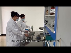 Fluido de fracturação sem resíduos tem pouco dano ao núcleo