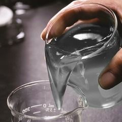 Fluido de fracturação hidráulica classificação de alta temperatura para solução de mistura de água mistura de fluidos