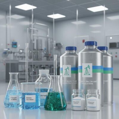 Solúvel em água e água do mar Fluidos de perfuração Químicos Melhorar a extração de petróleo e gás Aplicações de fracturação hidráulica